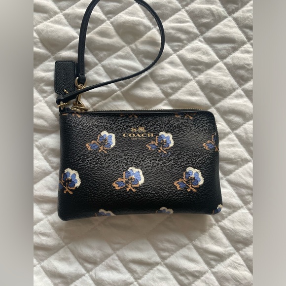 Coach Floral Wristlet - Picture 1 of 6